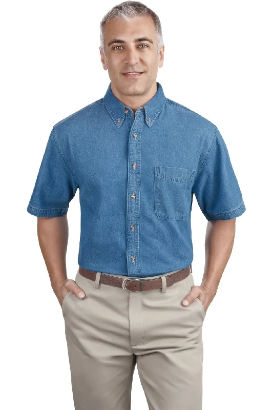 Don’t wait – Shop now for limited-time discounts on trendy clothing. Port & Company Short Sleeve Value Denim Shirt Don’t wait – Shop now for limited-time discounts on trendy clothing. Port & Company Short Sleeve Value Denim Shirt