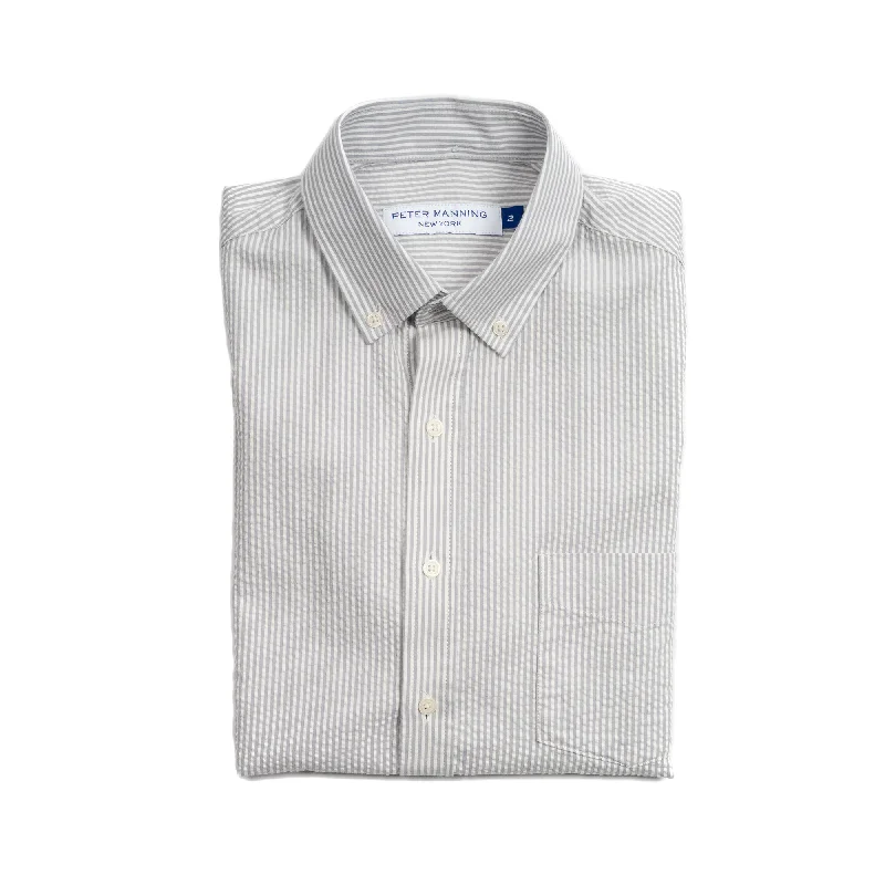 Best clothing deals of the season – Shop now and enjoy big savings. Seersucker Short Sleever - Grey Stripe Best clothing deals of the season – Shop now and enjoy big savings. Seersucker Short Sleever - Grey Stripe
