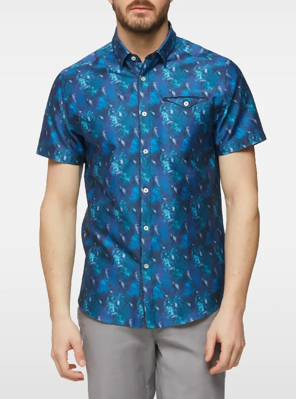 Save on stylish, high-quality clothing for every occasion – Splatter print short sleeve shirt Save on stylish, high-quality clothing for every occasion – Splatter print short sleeve shirt
