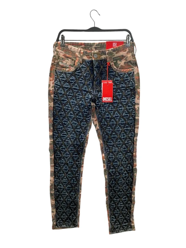 Shop men’s and women’s fashion at unbeatable prices today! DIESEL/Pants/26/Cotton/MLT/Camouflage/skinny leg - double knee denim Shop men’s and women’s fashion at unbeatable prices today! DIESEL/Pants/26/Cotton/MLT/Camouflage/skinny leg - double knee denim