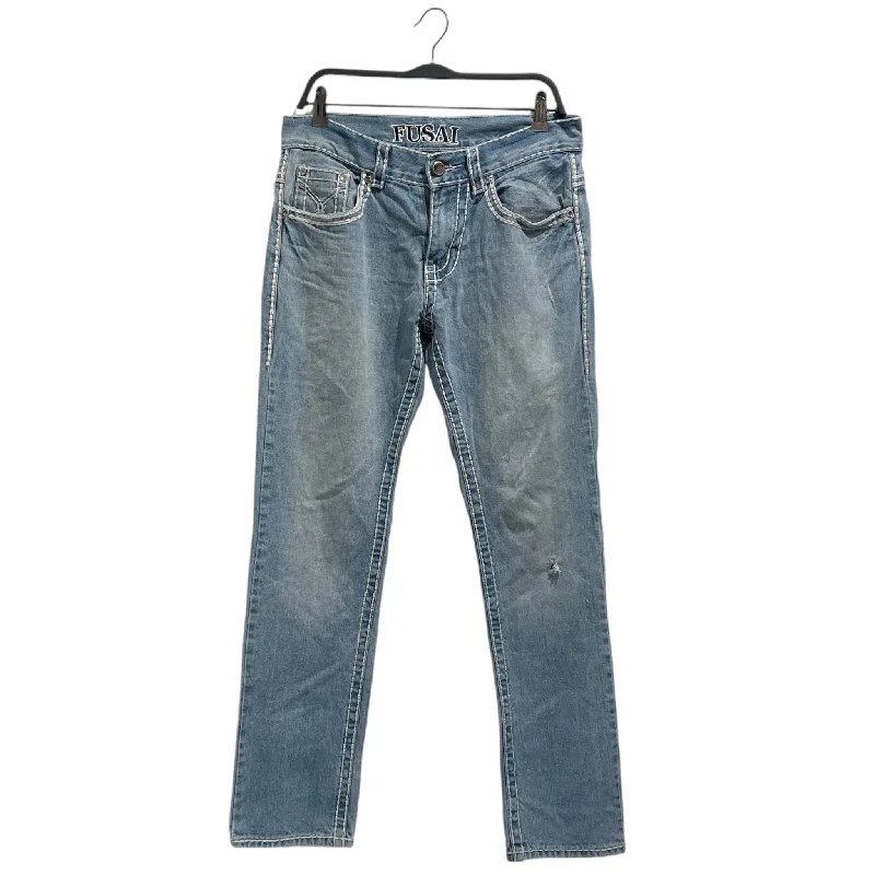 Refresh your wardrobe with the best deals on men's fashion. FUSAI/Straight Pants/32/Denim/BLU/ Refresh your wardrobe with the best deals on men's fashion. FUSAI/Straight Pants/32/Denim/BLU/