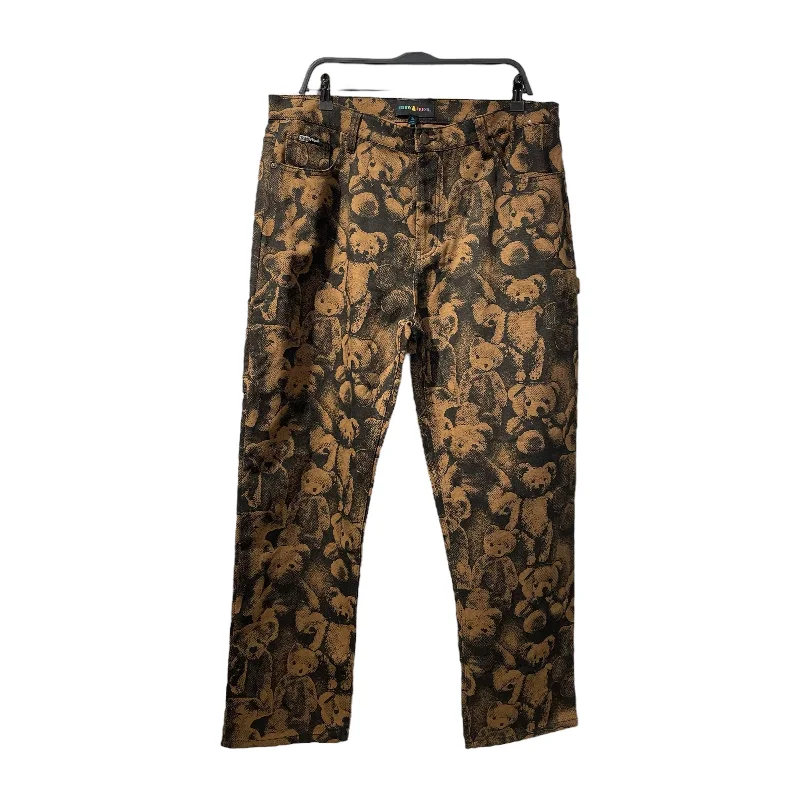 Shop new arrivals in clothing and save – TEDDY FRESH/Straight Pants/36/Denim/BRW/All Over Print/ Shop new arrivals in clothing and save – TEDDY FRESH/Straight Pants/36/Denim/BRW/All Over Print/