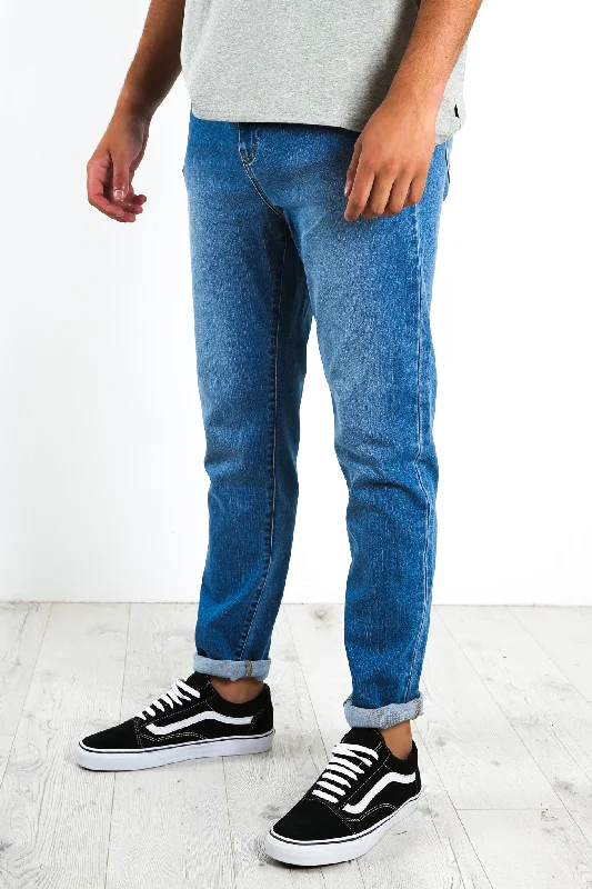 Shop clothing essentials at a fraction of the price –  R3 Taper Jean Universal Blue