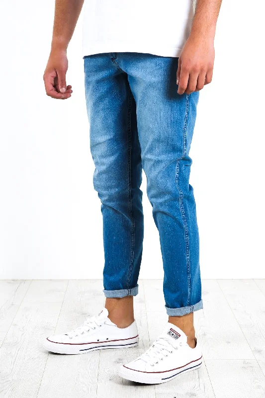 Shop exclusive offers on men’sapparel   Sid Jean Twist Blue