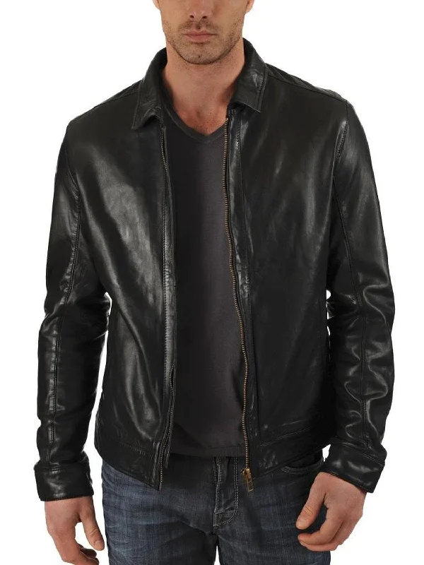 Shop men’s fashion at discount prices and save up to 70%! Leather Jackets Hub Mens Genuine Cowhide Leather Jacket (Black, Aviator Jacket) - 1501037 Shop men’s fashion at discount prices and save up to 70%! Leather Jackets Hub Mens Genuine Cowhide Leather Jacket (Black, Aviator Jacket) - 1501037