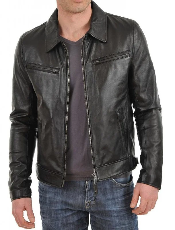 Unbeatable discounts on top-selling apparel – Only available online. Leather Jackets Hub Mens Genuine Lambskin Leather Jacket (Black, Classic Jacket) - 1501059 Unbeatable discounts on top-selling apparel – Only available online. Leather Jackets Hub Mens Genuine Lambskin Leather Jacket (Black, Classic Jacket) - 1501059