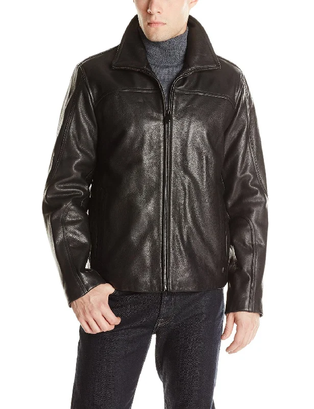 Save big on all types of clothing – Shop the sale now! Leather Jackets Hub Mens Genuine Lambskin Leather Jacket (Black, Aviator Jacket) - 1501137 Save big on all types of clothing – Shop the sale now! Leather Jackets Hub Mens Genuine Lambskin Leather Jacket (Black, Aviator Jacket) - 1501137
