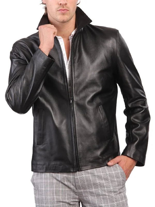 Time to upgrade your wardrobe – shop men’s fashion on sale. Leather Jackets Hub Mens Genuine Lambskin Leather Jacket (Black, Aviator Jacket) - 1501587 Time to upgrade your wardrobe – shop men’s fashion on sale. Leather Jackets Hub Mens Genuine Lambskin Leather Jacket (Black, Aviator Jacket) - 1501587