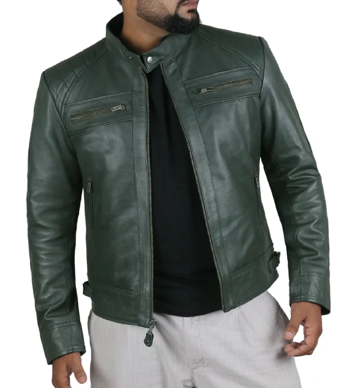 Grab your favorites before they’re gone – men’s clothing at great prices. Leather Jackets Hub Mens Genuine Lambskin Leather Jacket (Black, Fencing Jacket) - 1701007 Grab your favorites before they’re gone – men’s clothing at great prices. Leather Jackets Hub Mens Genuine Lambskin Leather Jacket (Black, Fencing Jacket) - 1701007