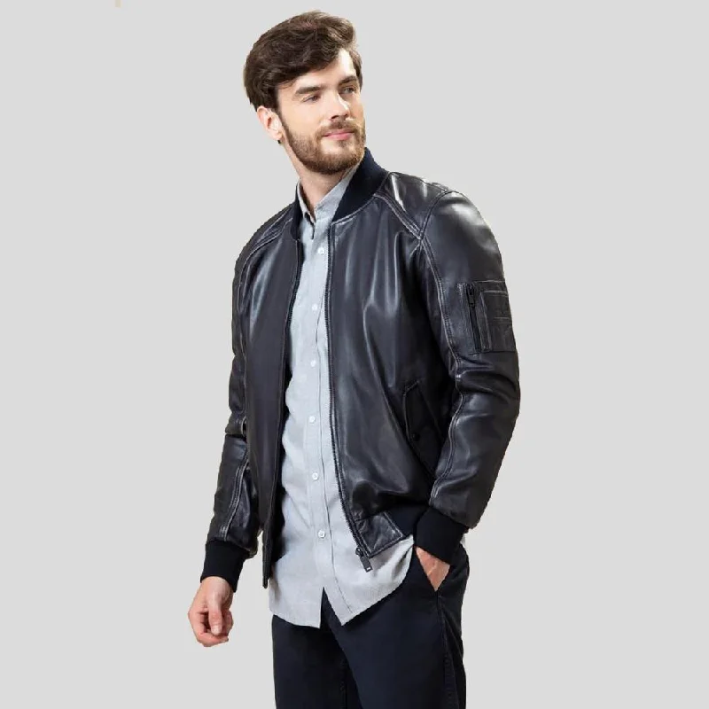 Get 20% off your first order of men’s fashion. Abramo Black Bomber Lambskin Leather Jacket Get 20% off your first order of men’s fashion. Abramo Black Bomber Lambskin Leather Jacket