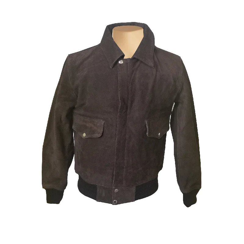 Shop trendy clothing for every season – Special promotion today. Bernard's Dark Brown Bomber Style Leather Jacket Shop trendy clothing for every season – Special promotion today. Bernard's Dark Brown Bomber Style Leather Jacket