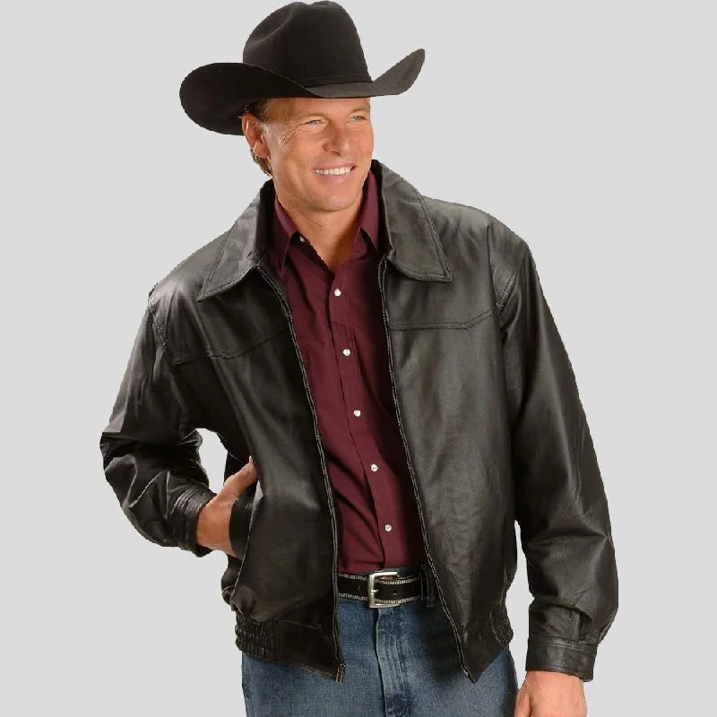 Shop stylish men’s clothing and enjoy amazing discounts. Berto Black Bomber Genuine Leather Jacket Shop stylish men’s clothing and enjoy amazing discounts. Berto Black Bomber Genuine Leather Jacket