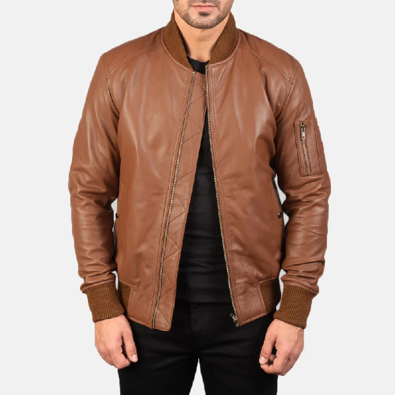 Hurry, the best clothing deals won’t last – Shop now for major savings. Bomia Ma-1 Brown Leather Bomber Jacket Hurry, the best clothing deals won’t last – Shop now for major savings. Bomia Ma-1 Brown Leather Bomber Jacket