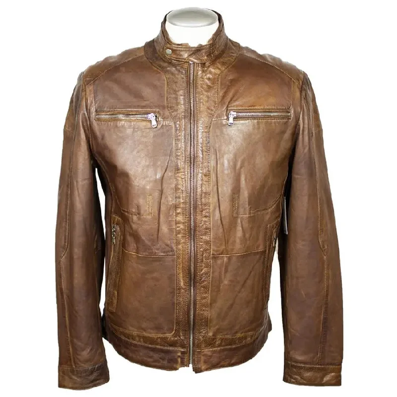 Shop trendy clothing at amazing prices – exclusive deals! BOL Men's Snap Collar Leather Racer Jacket Shop trendy clothing at amazing prices – exclusive deals! BOL Men's Snap Collar Leather Racer Jacket