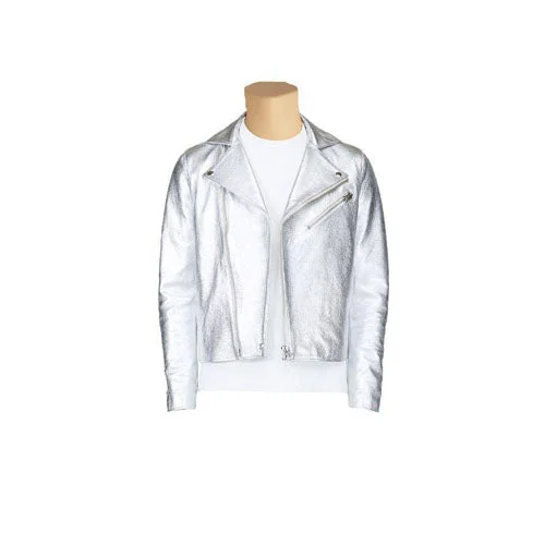 Men’s wardrobe essentials now at unbeatable prices. Metallic silver leather jacket Men’s wardrobe essentials now at unbeatable prices. Metallic silver leather jacket