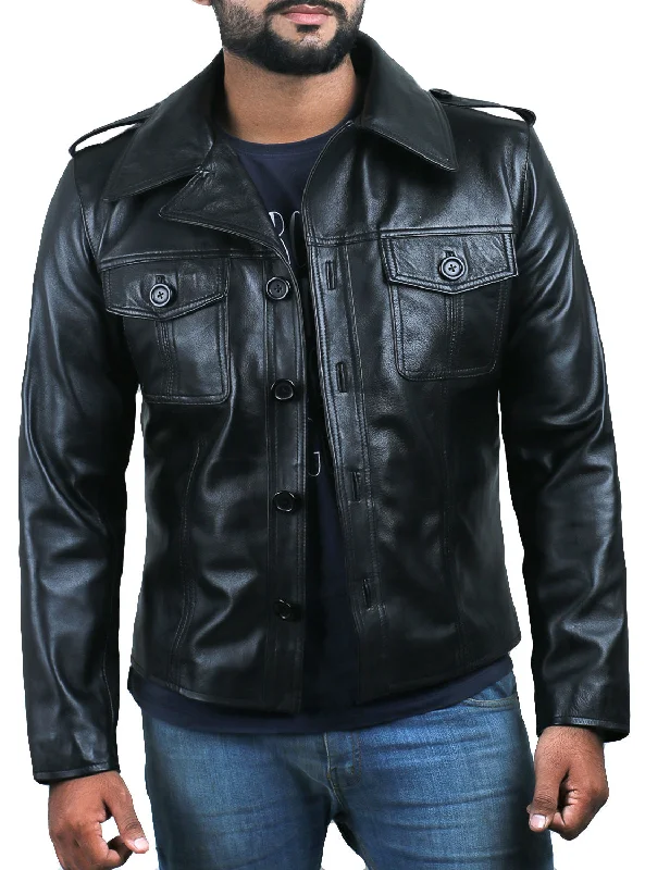 Shop affordable clothing – Limited-time only!  Dylora Black Safari Coat