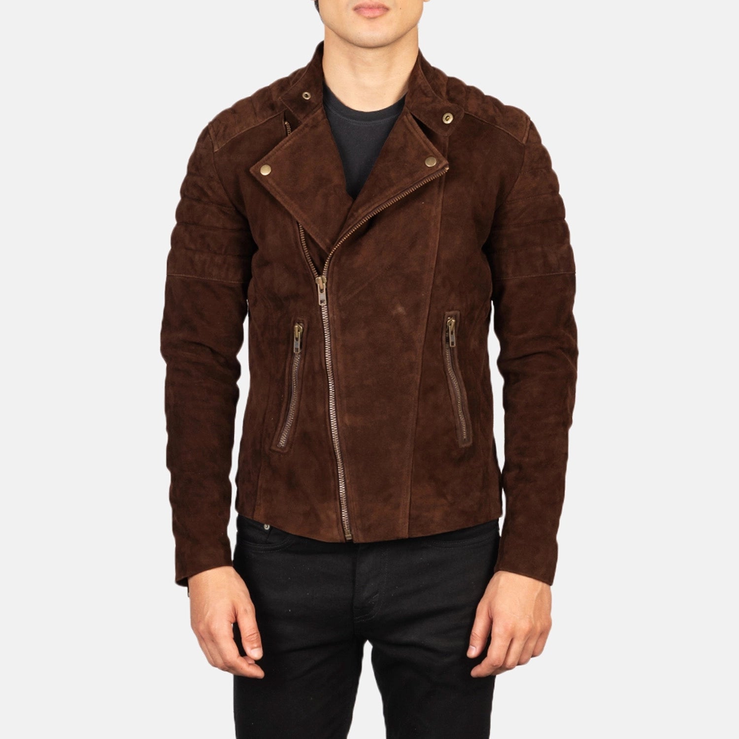 Shop the ultimate men’s clothing sale – incredible prices on your favorite styles. Faisor Mocha Suede Biker Jacket Shop the ultimate men’s clothing sale – incredible prices on your favorite styles. Faisor Mocha Suede Biker Jacket
