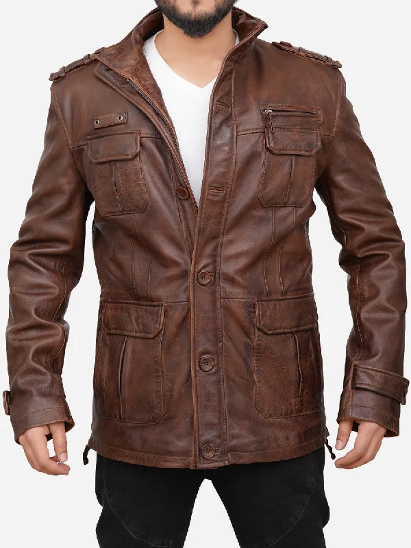 Men’s wardrobe essentials now at unbeatable prices. Finley Vintage Brown Leather Jacket Men’s wardrobe essentials now at unbeatable prices. Finley Vintage Brown Leather Jacket