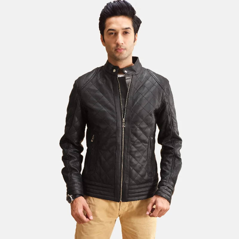 Shop the hottest fashion trends for less – deals you can’t miss. Henry Quilted Black Leather Jacket Shop the hottest fashion trends for less – deals you can’t miss. Henry Quilted Black Leather Jacket
