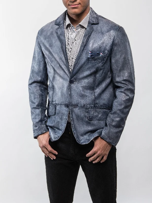 Find your perfect fit at the best prices – Clothing deals now on sale. Joshua Lambskin Leather Jacket- Ice Blue Find your perfect fit at the best prices – Clothing deals now on sale. Joshua Lambskin Leather Jacket- Ice Blue