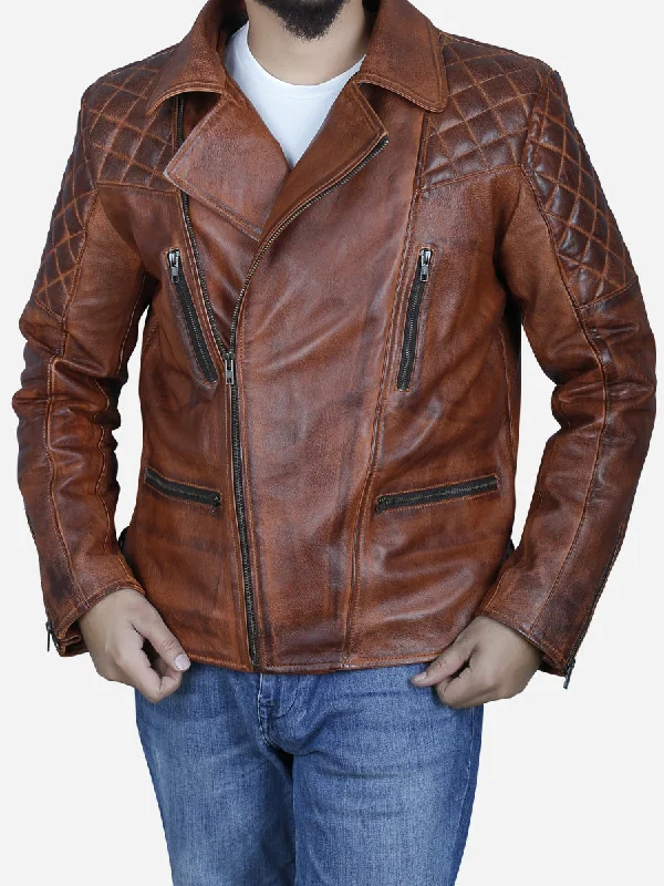 Shop new arrivals in clothing and save – Knight Men's Brown Vintage Motorcycle Leather Jacket Shop new arrivals in clothing and save – Knight Men's Brown Vintage Motorcycle Leather Jacket