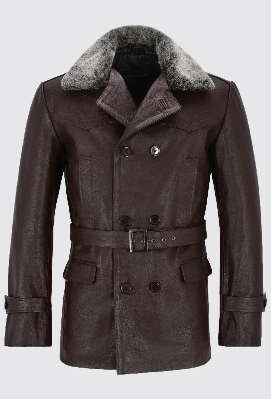 Shop the best clothing brands at amazing prices – Leather Jackets Hub Womens Genuine Lambskin Leather Over Coat (Brown, Wonder Woman) - LJH1072 Shop the best clothing brands at amazing prices – Leather Jackets Hub Womens Genuine Lambskin Leather Over Coat (Brown, Wonder Woman) - LJH1072