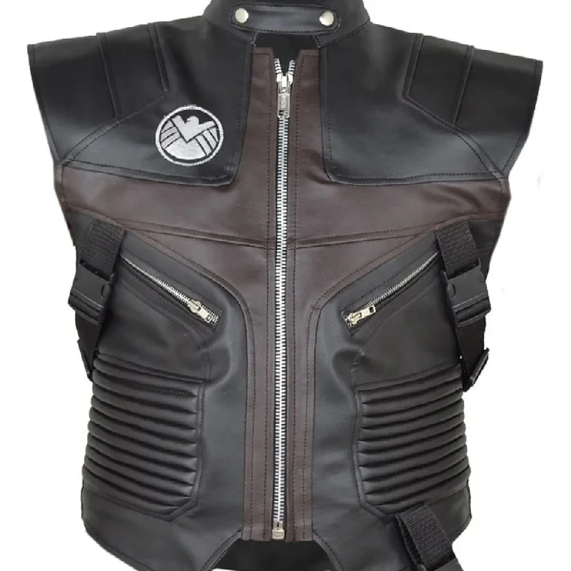 End-of-season clothing sale – Shop now for big savings! Leather Jackets Hub Mens Genuine Lambskin Leather Waist (Black-Brown, Avengers) - LJH1088 End-of-season clothing sale – Shop now for big savings! Leather Jackets Hub Mens Genuine Lambskin Leather Waist (Black-Brown, Avengers) - LJH1088