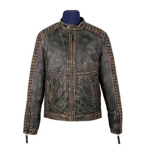 Clearance sale – shop men's clothing at discounted prices! Men's Prato Black Leather Jacket Clearance sale – shop men's clothing at discounted prices! Men's Prato Black Leather Jacket