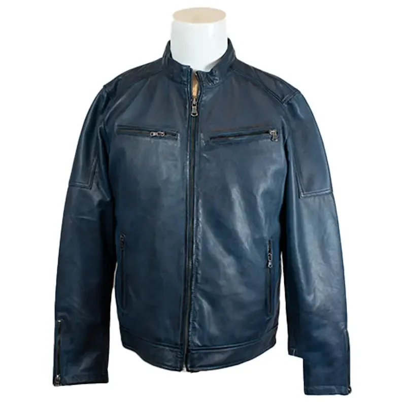 Shop the latest clothing deals – Huge discounts on fashion essentials! BOL Men's Waxed Sheep Prime Leather Jacket Shop the latest clothing deals – Huge discounts on fashion essentials! BOL Men's Waxed Sheep Prime Leather Jacket