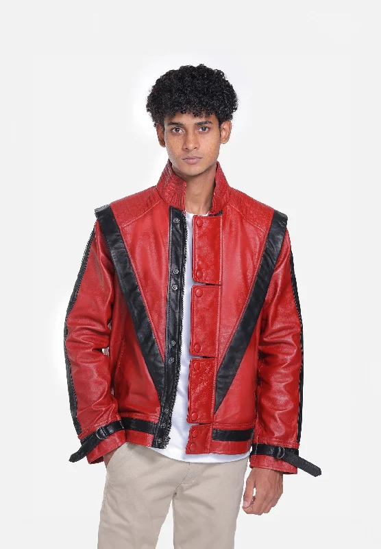 Men’s clothing at unbeatable prices – shop the sale today! Red Thriller Leather Jacket Men’s clothing at unbeatable prices – shop the sale today! Red Thriller Leather Jacket