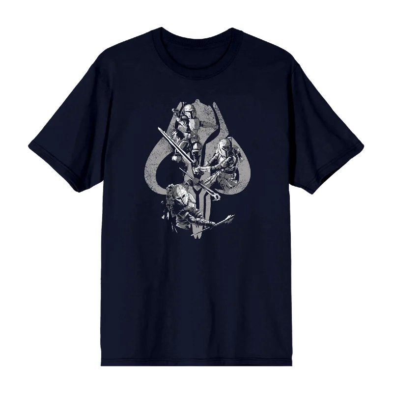 – Shop stylish items today! Axe Woves, The Armorer and Bo Katan with Mythosaur Navy Tee – Shop stylish items today! Axe Woves, The Armorer and Bo Katan with Mythosaur Navy Tee