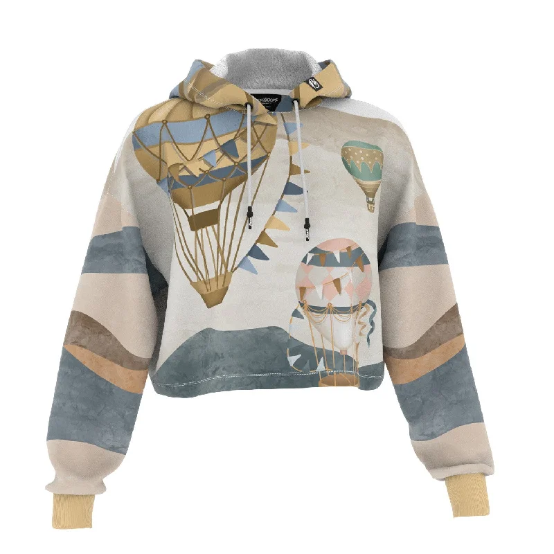 Limited-time discounts on clothing you’ll love   Balloon Land Cropped Hoodie
