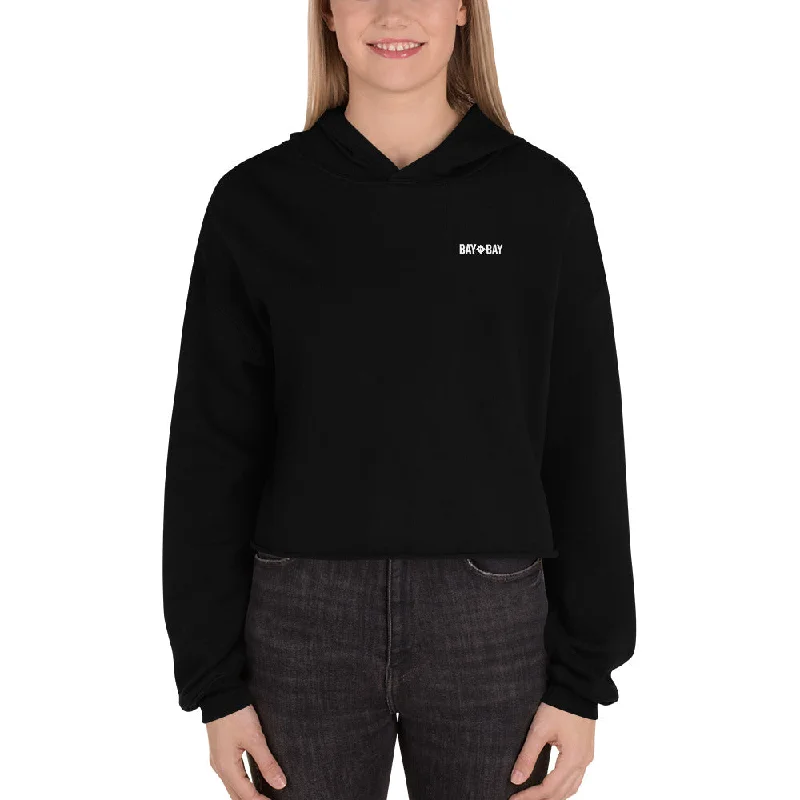 Seasonal discounts on stylish clothes – Perfect for any occasion!  Bay Crop Hoodie