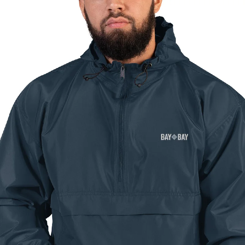 Huge savings on all categories of clothing – Shop our seasonal sale. Bay to Bay Navy Winbreaker Huge savings on all categories of clothing – Shop our seasonal sale. Bay to Bay Navy Winbreaker