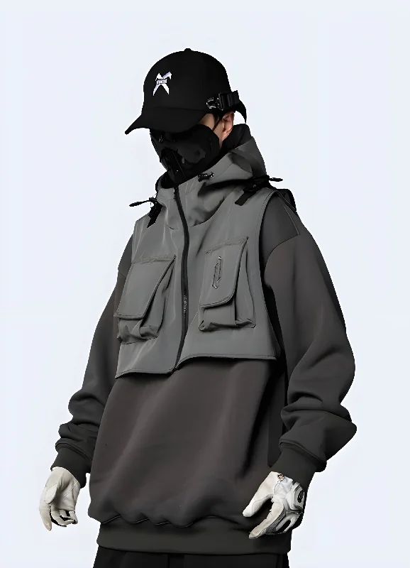 Flash sale: Save big on men's clothing this weekend!  Black Tech Fleece Hoodie