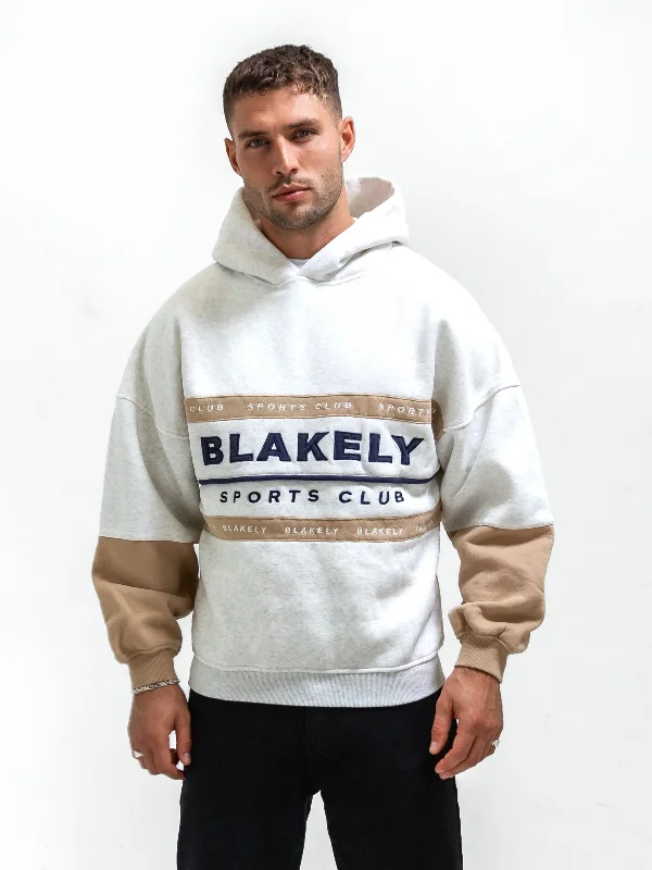 Don’t wait – shop the biggest sale of the season on men’s clothing!  Alpine Sports Relaxed Hoodie - Marl White