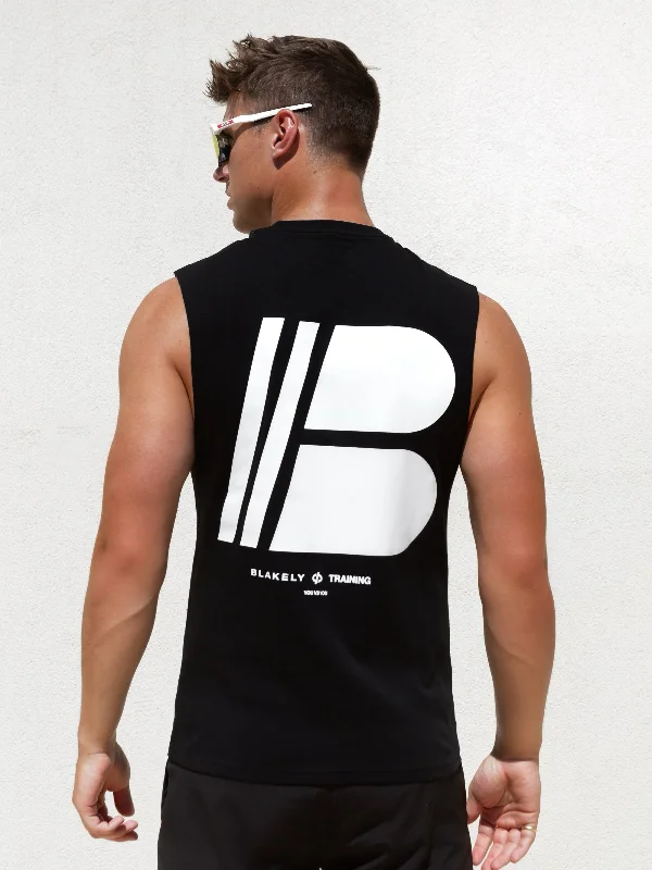 Don’t miss out on men’s fashion sales – shop today and save big! Apex Sleeveless Tee - Black Don’t miss out on men’s fashion sales – shop today and save big! Apex Sleeveless Tee - Black