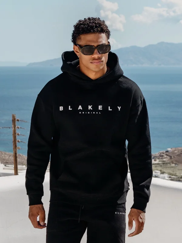 Get ready for the season with exclusive savings on trendy clothes.  Evolved Relaxed Hoodie - Black