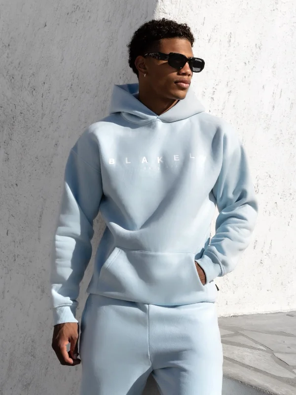 Shop new arrivals in clothing and save up to 60% off select items. Evolved Relaxed Hoodie - Light Blue Shop new arrivals in clothing and save up to 60% off select items. Evolved Relaxed Hoodie - Light Blue