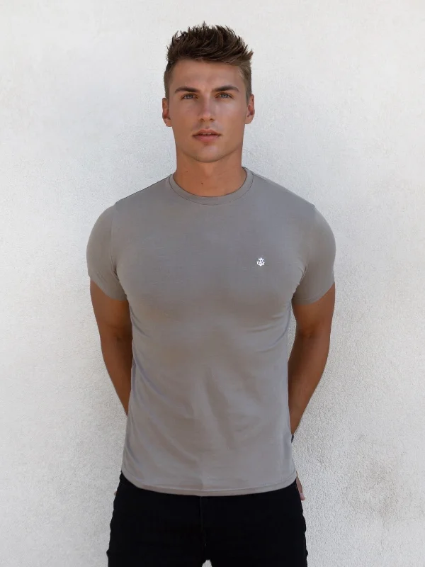 Grab your favorites before they’re gone – men’s clothing at great prices.  Hayden T-Shirt - Neutral Grey