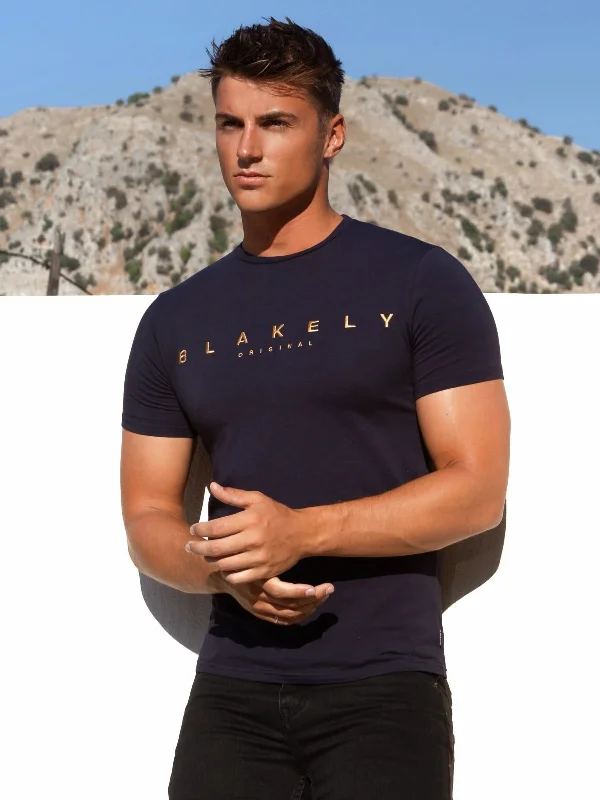  – Shop stylish items today!  Imola T-Shirt - Navy