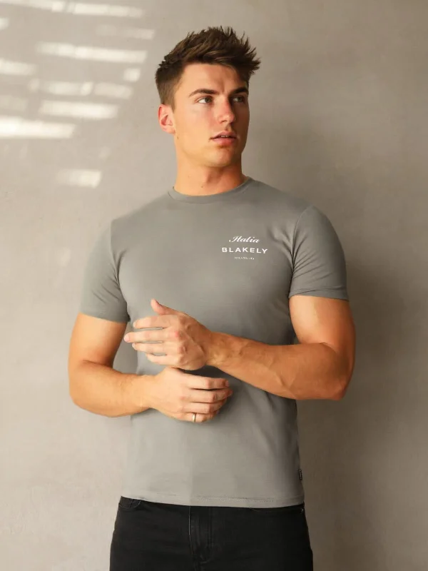 Shop clothing for less – Amazing savings on your favorite styles. Italia T-Shirt - Stone Grey Shop clothing for less – Amazing savings on your favorite styles. Italia T-Shirt - Stone Grey