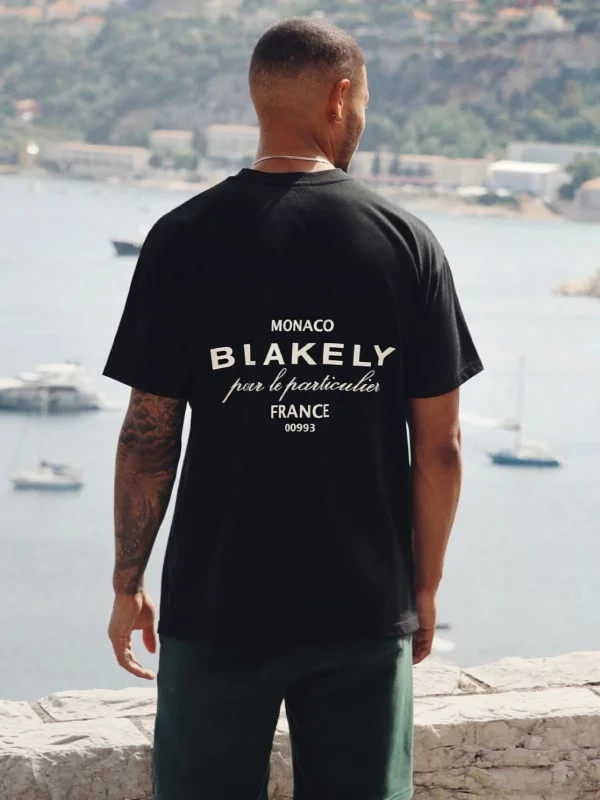 Shop now for affordable fashion – Enjoy free shipping on clothing orders. Monaco Relaxed T-Shirt - Black Shop now for affordable fashion – Enjoy free shipping on clothing orders. Monaco Relaxed T-Shirt - Black