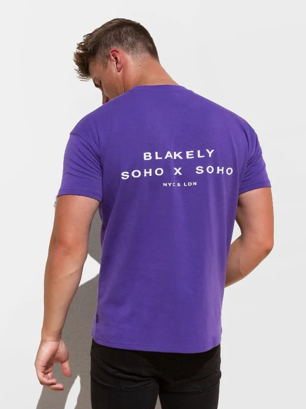Don’t miss these deals – men’s fashion essentials for less.  Soho Relaxed T-Shirt - Purple