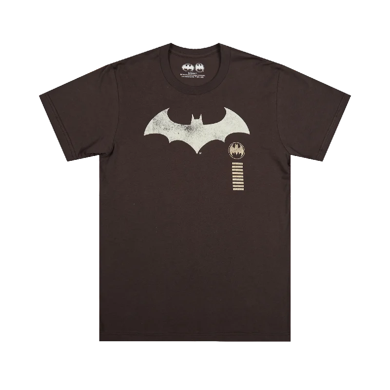 Save more with our buy-more, save-more deals on men’s fashion.  Batman Dual Logo Brown Tee