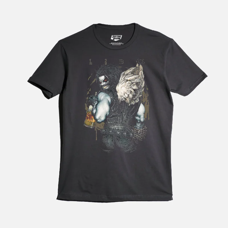 Seasonal clearance – Save on all clothing essentials this weekend. Lobo With Wings Brown Tee Seasonal clearance – Save on all clothing essentials this weekend. Lobo With Wings Brown Tee