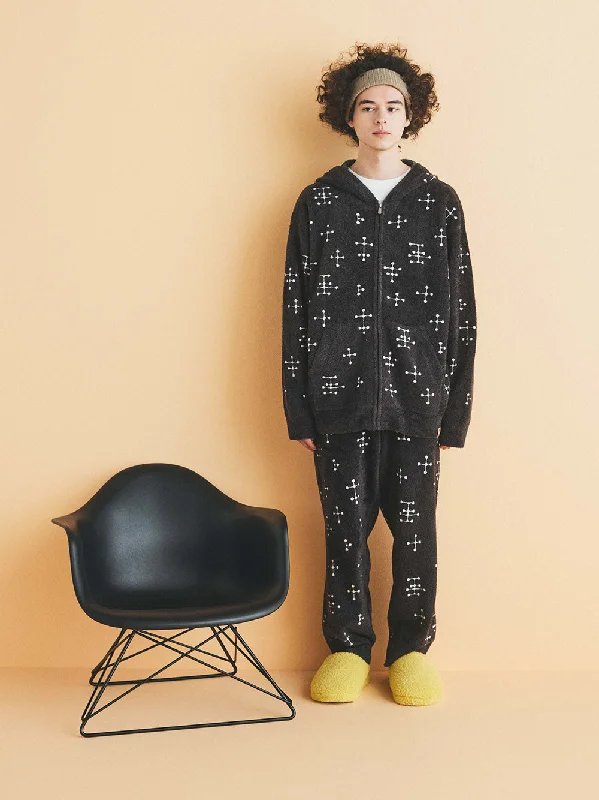 Shop affordable clothing for every season – Big savings this weekend only!  EAMES MENS Smoothie DOT PATTERN Jacquard Parka Hoodie