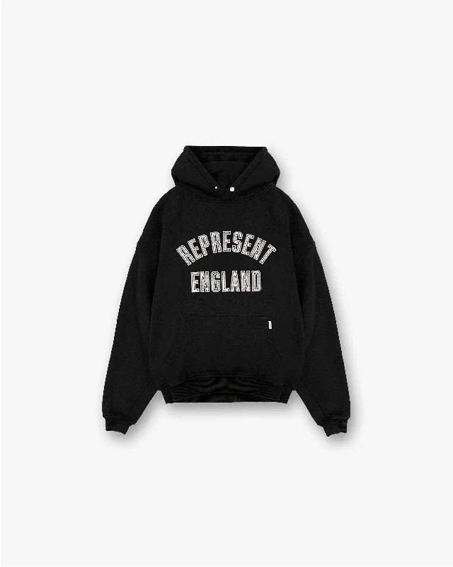Men’s clothing at unbeatable prices – shop the sale today!  England Applique Hoodie - Jet Black