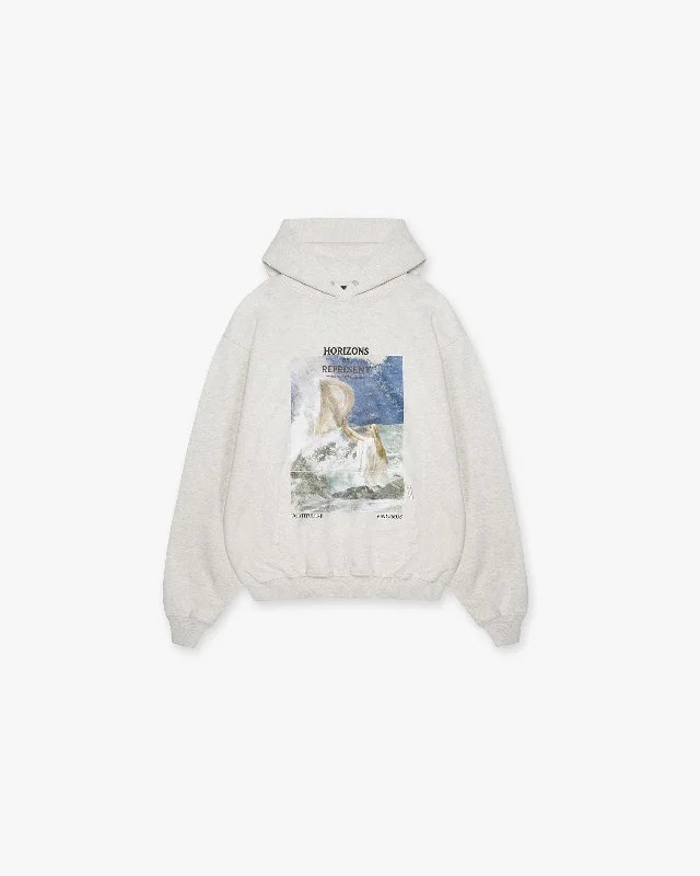 Shop now and enjoy massive savings on stylish clothing for all seasons. Higher Truth Hoodie - Cream Marl Shop now and enjoy massive savings on stylish clothing for all seasons. Higher Truth Hoodie - Cream Marl