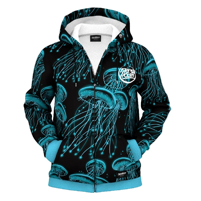 Flash sale: Save big on men's clothing this weekend!  Jelly Fish Zip Up Hoodie